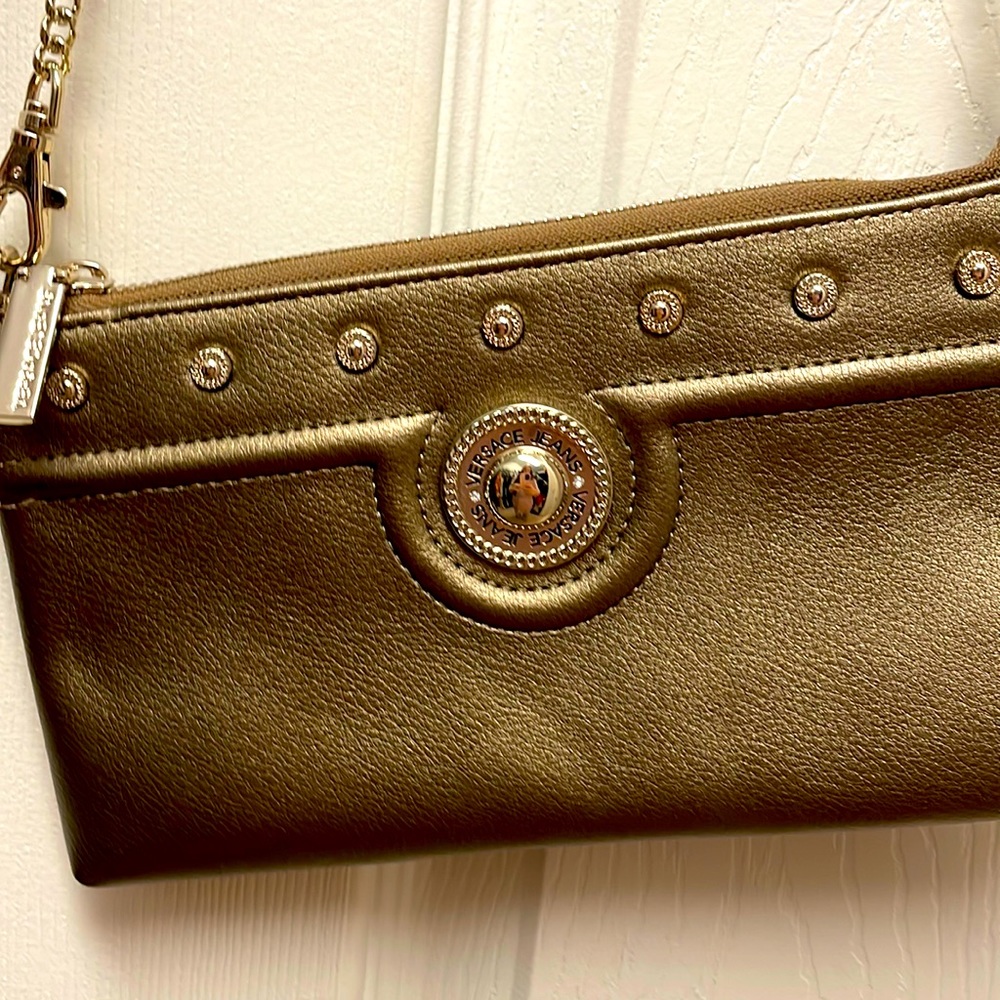Versace purse gold
